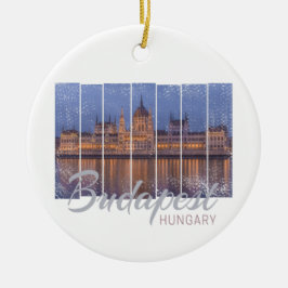 Boedapest Parlement Hongarije Panorama Keramisch Ornament