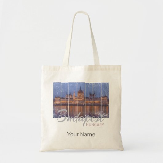 Boedapest Parlement Hongarije  Panorama Tote Bag (Voorkant)