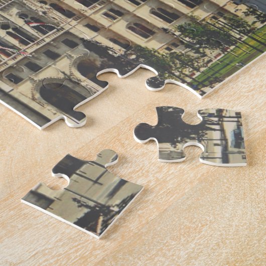 Boedapest Parlement Zuid-zijfoto Legpuzzel (Zijkant)