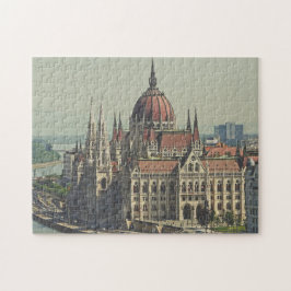 Boedapest Parlement Zuid-zijfoto Legpuzzel