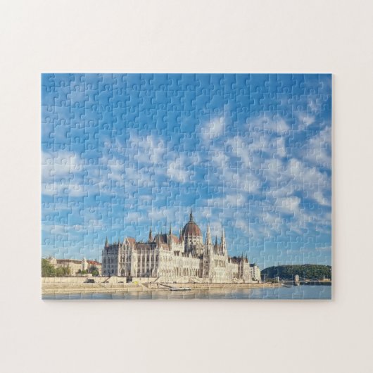 Boedapest Parliament Building uitzicht puzzle Legpuzzel (Horizontaal)