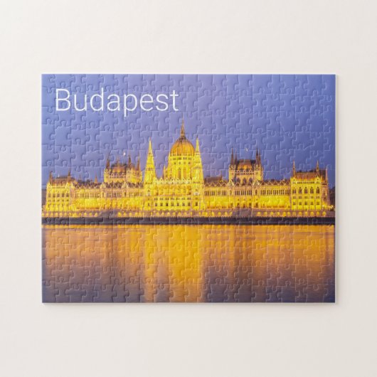 Boedapest Parliament Panorama Hungary Holiday Legpuzzel (Horizontaal)