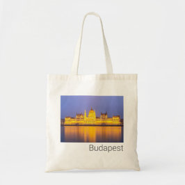 Boedapest Parliament Panorama Hungary Holiday Tote Bag