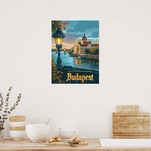 Boedapest Poster (Keuken)