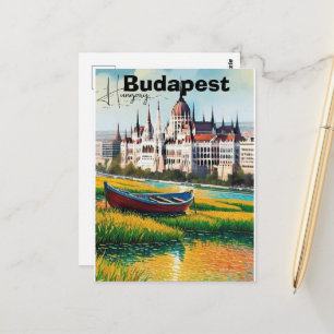 Boedapest Reisbriefkaart Kunst, Hongarije Reisbrie Briefkaart