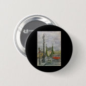 Boedapest Ronde Button 5,7 Cm (Voorkant /achterkant)
