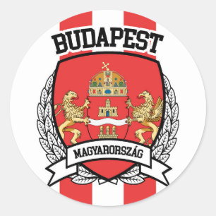 Boedapest Ronde Sticker