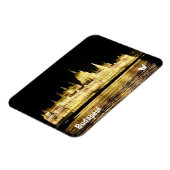 Boedapest 's nachts - magneet van Velvet Escape (Linkerzijde)