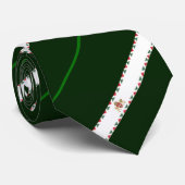 Boedapest strepen vlag stropdas (Opgerold)