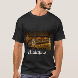Boedapest, Széchenyi Kettingbrug Hongarije Europa T-shirt