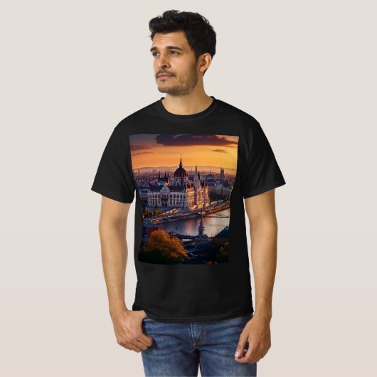 Boedapest T-shirt (Voorkant volledig)