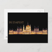 Boedapest Travel Souvenir Briefkaart (Voorkant / Achterkant)