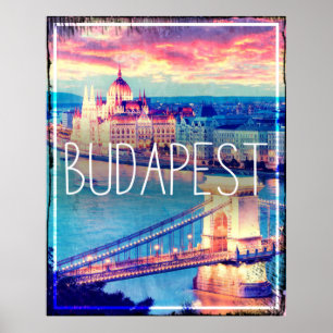 Boedapest, Vintage poster