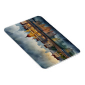 Boedapest waterverf kunst magneet (Rechterzijde)