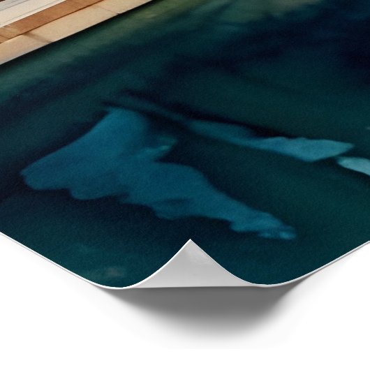 Boedapest waterverf kunst poster (Hoek)