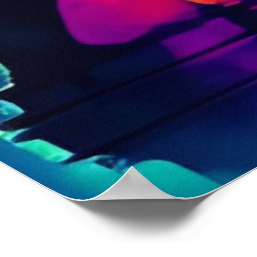 Boedapest Waterverf schilderij Poster (Hoek)