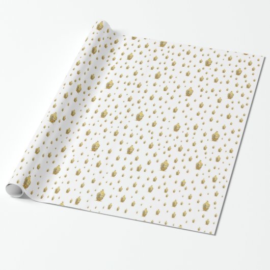 boedda in wit cadeaupapier (Uitgerold)
