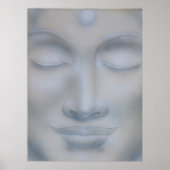 boeddah face meditation poster (Voorkant)