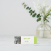 Boeddah, goud, zwart visitekaartje (Staand voorkant)