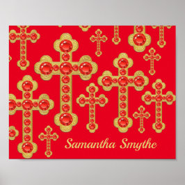 Boedde kruisingen met 12 nekroebelingen - poster