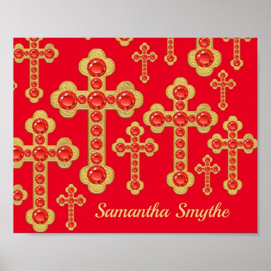 Boedde kruisingen met 12 nekroebelingen - poster (Voorkant)