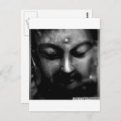 Boeddha 001 briefkaart (Voorkant / Achterkant)