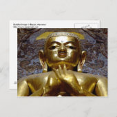 Boeddha 2 briefkaart (Voorkant / Achterkant)