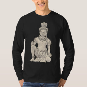 Boeddha 4 Boeddha beeld Boeddha muur Boeddha schil T-shirt