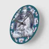 Boeddha Ademhalen Ronde Klok (Hoek)