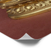 Boeddha Amitayus zit in meditatie Poster (Hoek)