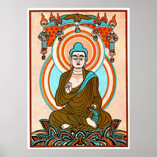 boeddha Art Print (Voorkant)