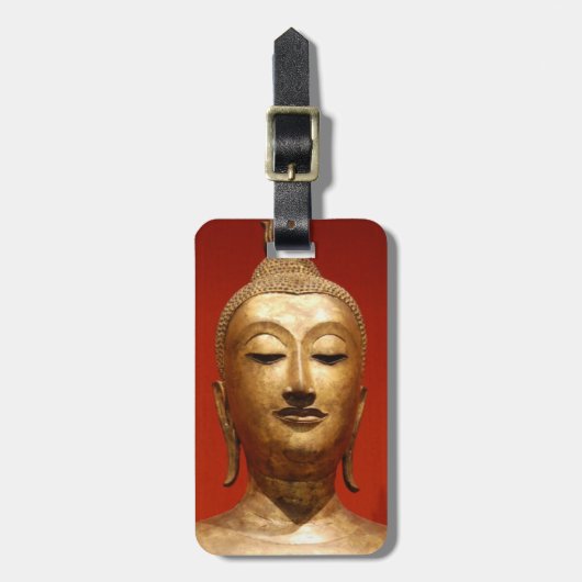 Boeddha-Bagagelabel Bagagelabel (Voorkant verticaal)