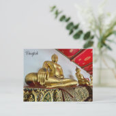 Boeddha Bangkok Wat Pho Briefkaart (Staand voorkant)
