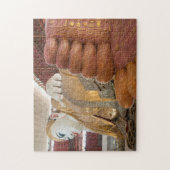 Boeddha Beeld Voeten Legpuzzel (Verticaal)