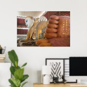 Boeddha Beeld Voeten Poster (Thuiskantoor)
