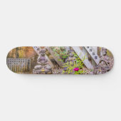 Boeddha-beelden in de tempel Senko-ji Persoonlijk Skateboard (Horizontaal)