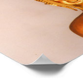 Boeddha-beelden in Wat Pho, Bangkok, Thailand Poster (Hoek)