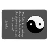 Boeddha - beroemde citaten - doe niets verkeerd magneet (Horizontaal)