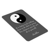 Boeddha - beroemde citaten - doe niets verkeerd magneet (Rechterzijde)