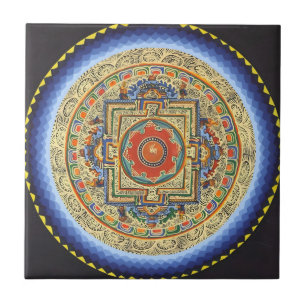 boeddha betrapt tegeltje