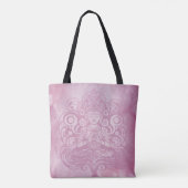 Boeddha bij Peace Pink Tote Bag (Achterkant)