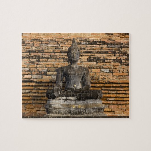 Boeddha bij Wat Mahathat. Legpuzzel (Horizontaal)