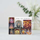 Boeddha & Boeddha Statues, Shakyamuni dharma / Nep Briefkaart (Staand voorkant)