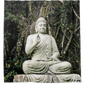 boeddha , boeddhisme , aziatisch , traditioneel , douchegordijn (Voorkant)