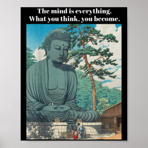 Boeddha Boeddhisme Meditatie Positi Poster