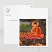 BOEDDHA Boeddhisme Vrede Briefkaart (Voorkant / Achterkant)