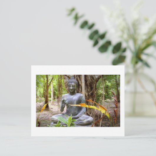 BOEDDHA Boeddhisme Vrede Briefkaart (Staand voorkant)