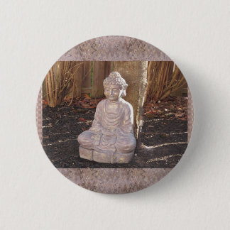 boeddha boeddhist Spiritueel beeld Idol Vrede gelu Ronde Button 5,7 Cm