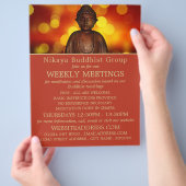 Boeddha, Boeddhistische Groep Adverteren Flyer (Hand)