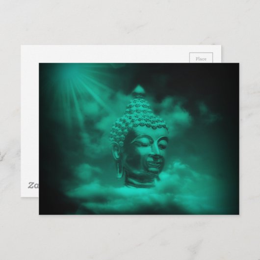 boeddha briefkaart (Voorkant / Achterkant)